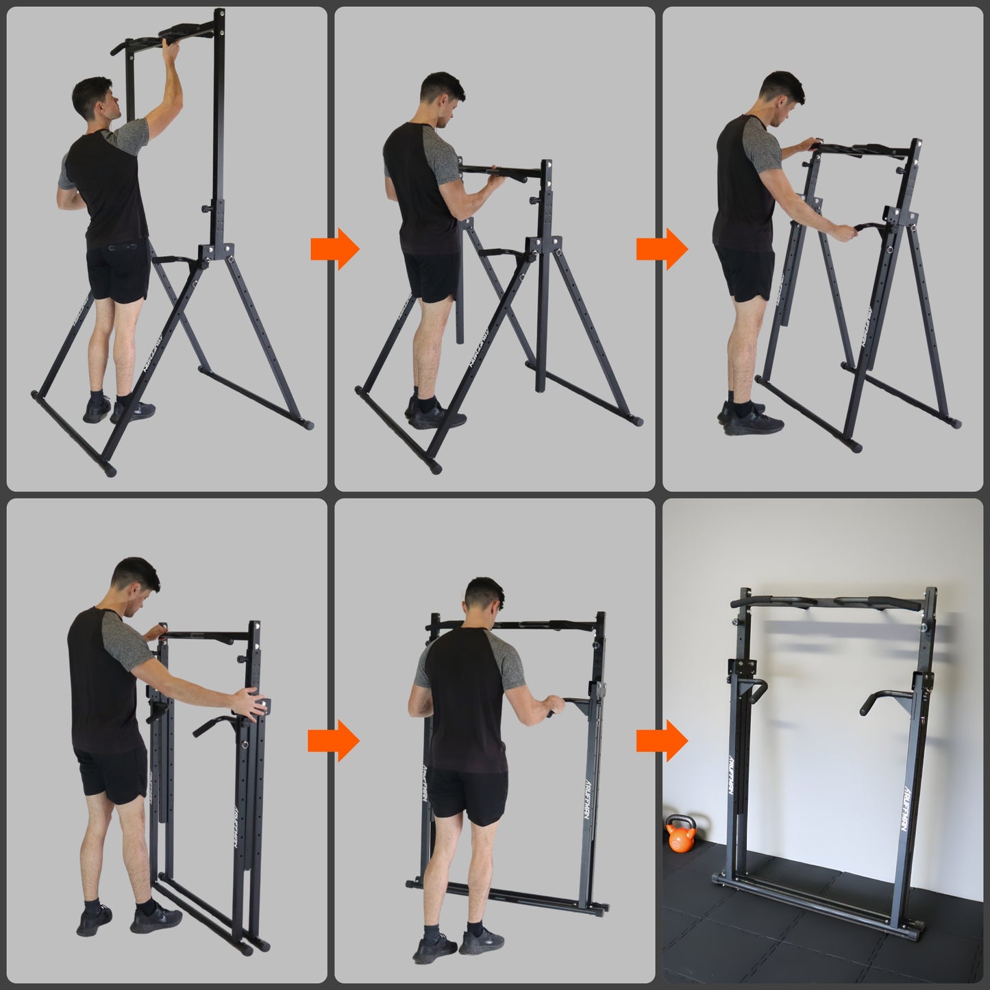 Pull up station opvouwbaar - FPT165