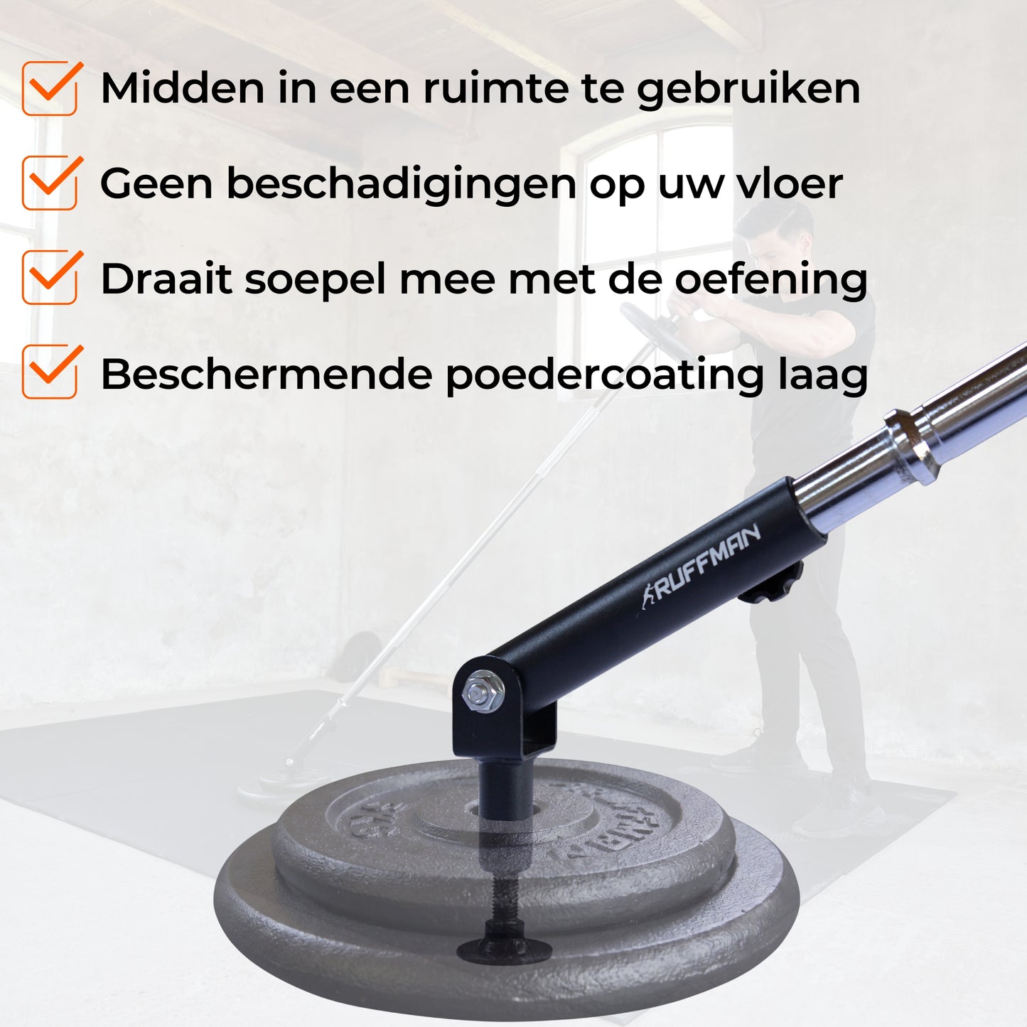 Landmine steun - 30mm
