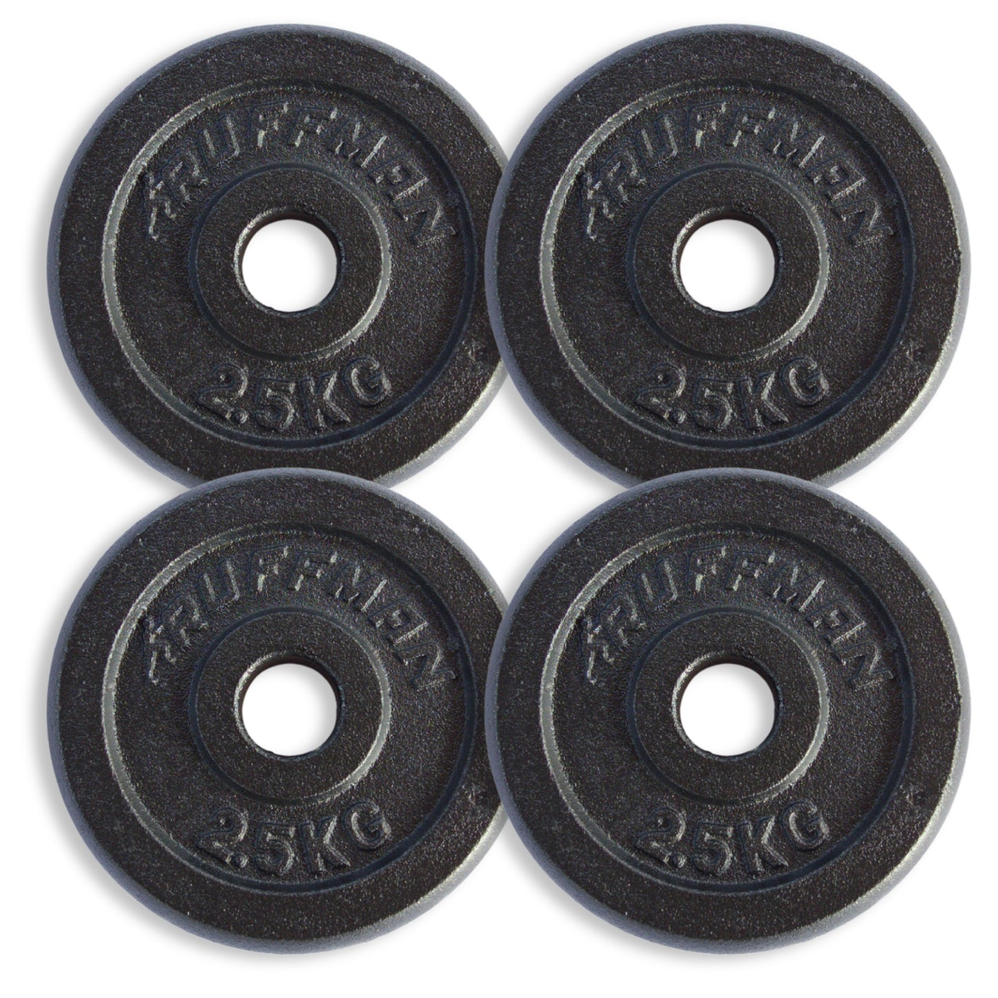 4x2,5kg halterschijven set