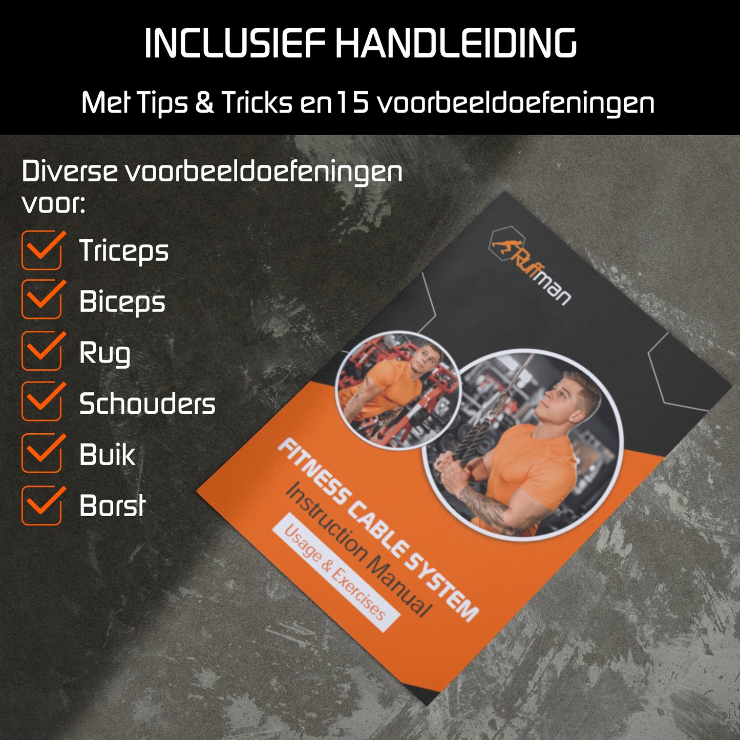 Fitness kabelsysteem - Large set