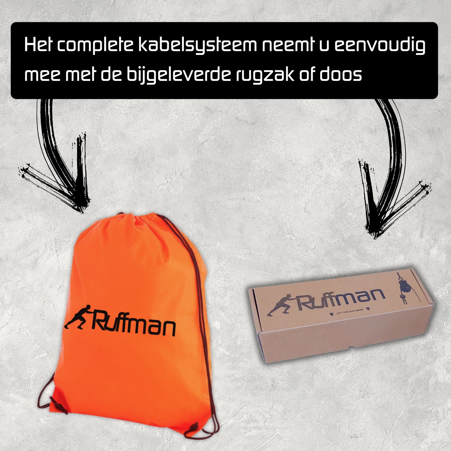 Fitness kabelsysteem - Large set