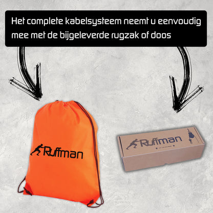 Fitness kabelsysteem - XXL set