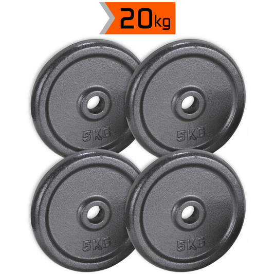 4x5kg halterschijven set - 20kg