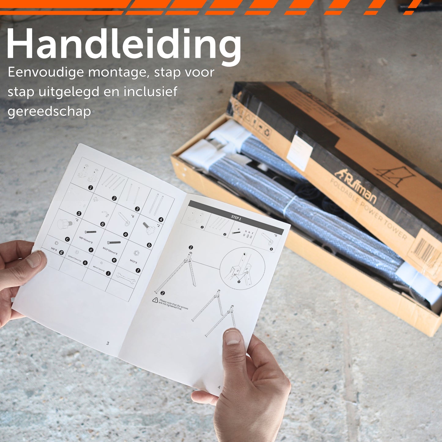 Pull up station opvouwbaar - FPT165