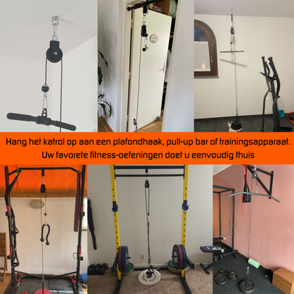 Katrol voor kabelsysteem